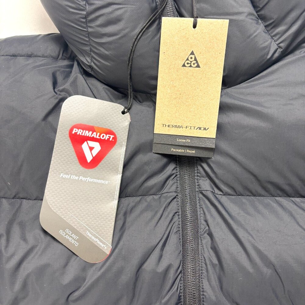 Nike ACG Womens ThermaFit Puffer Jacket NWT Lunar Lake Sz S FZ6761-010 $325 MSRP - Picture 4 of 10